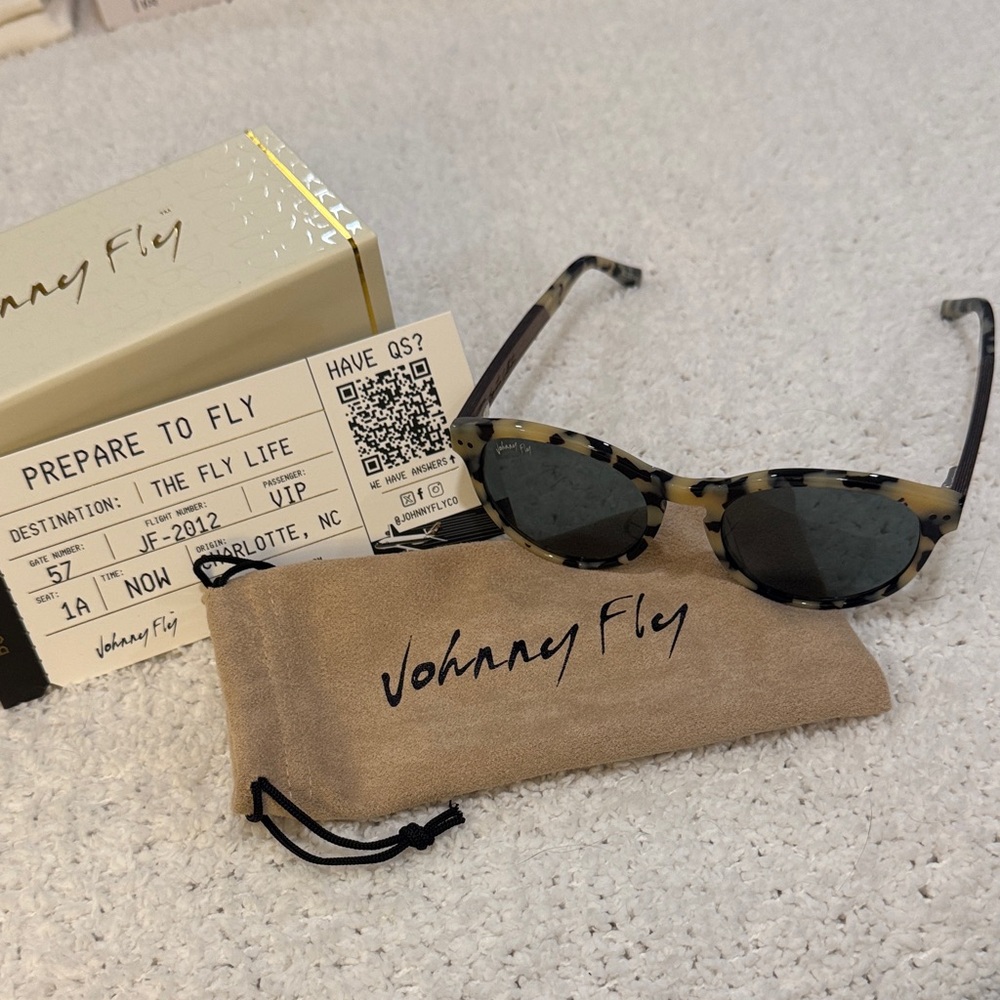 JOHNNY FLY New Tortoise Sunglasses